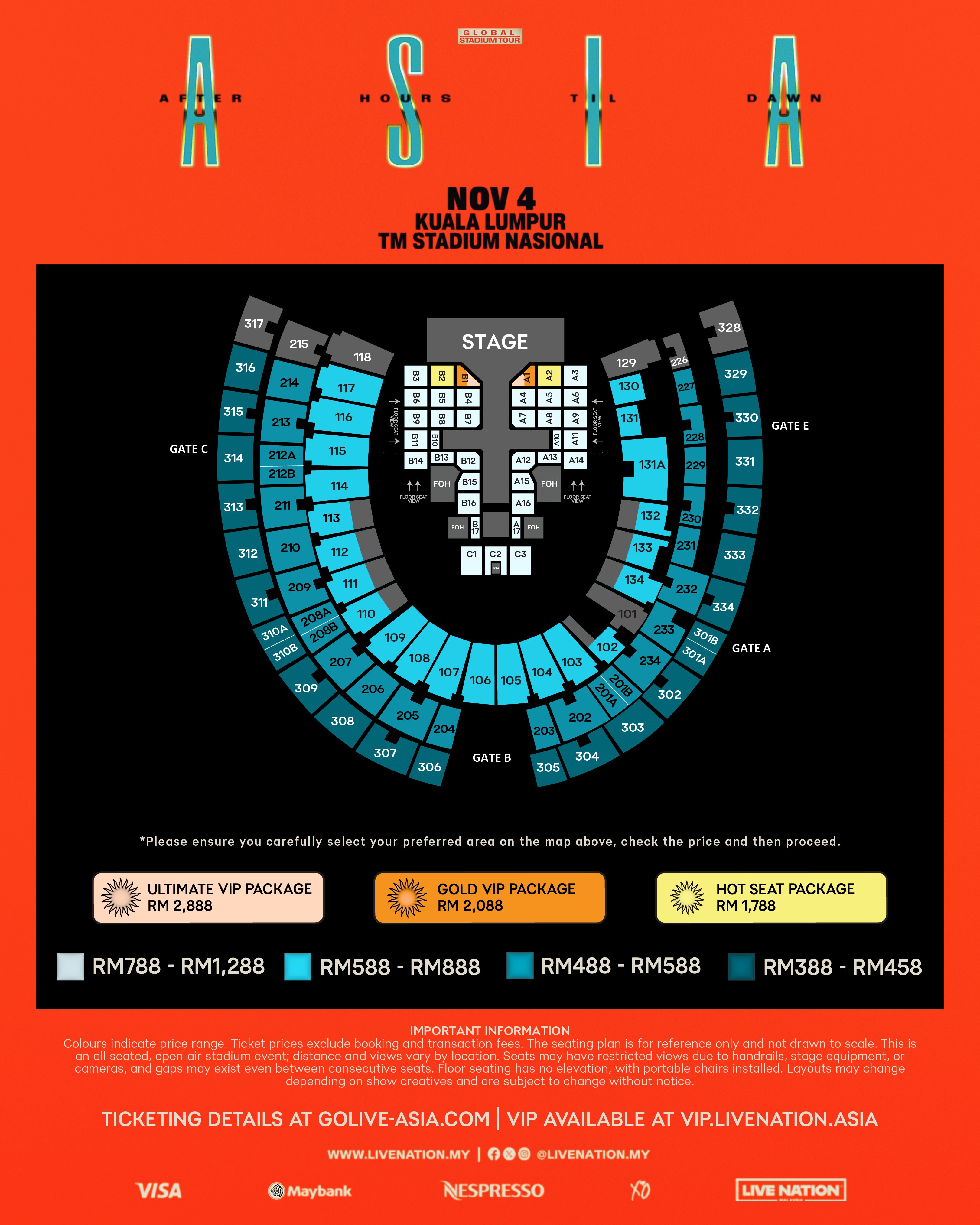 KL Seat Map